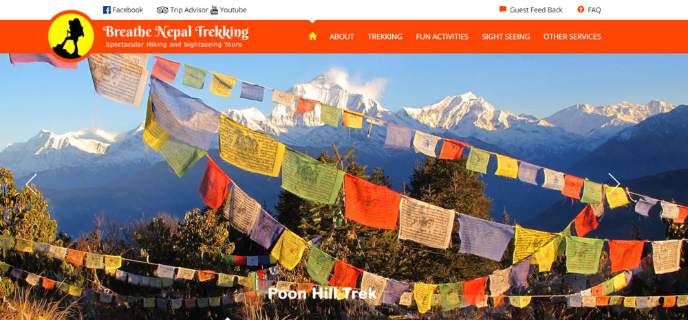Poon hill trekking in Nepal