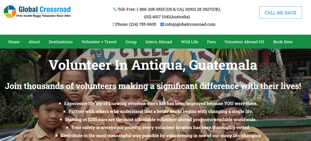 GCR volunteer Guatemala