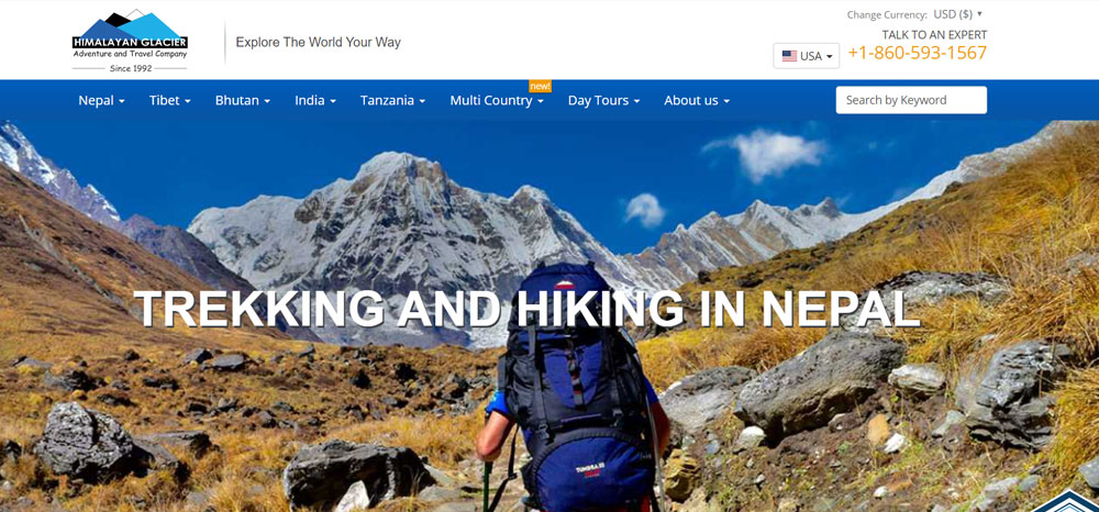 Trekking and hiking in Nepal