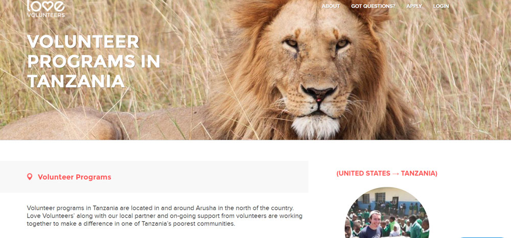 Love Volunteer Tanzania