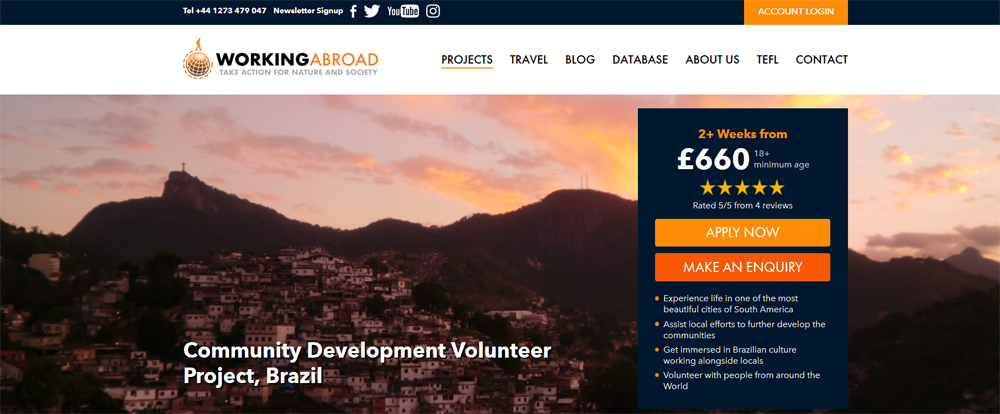 10 Best Cheap Brazil Volunteering Program Providers 2020 Includes Rates Reviews