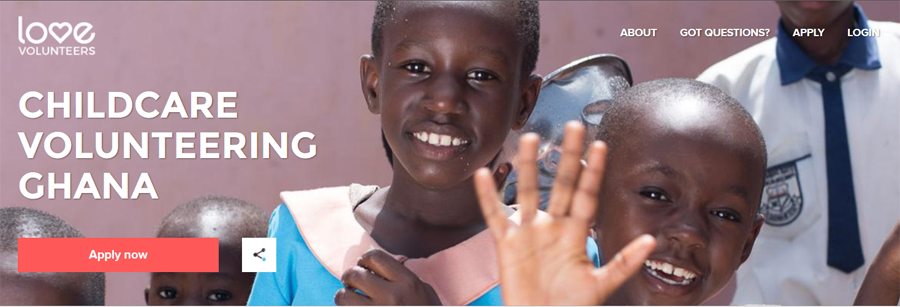 love volunteer ghana
