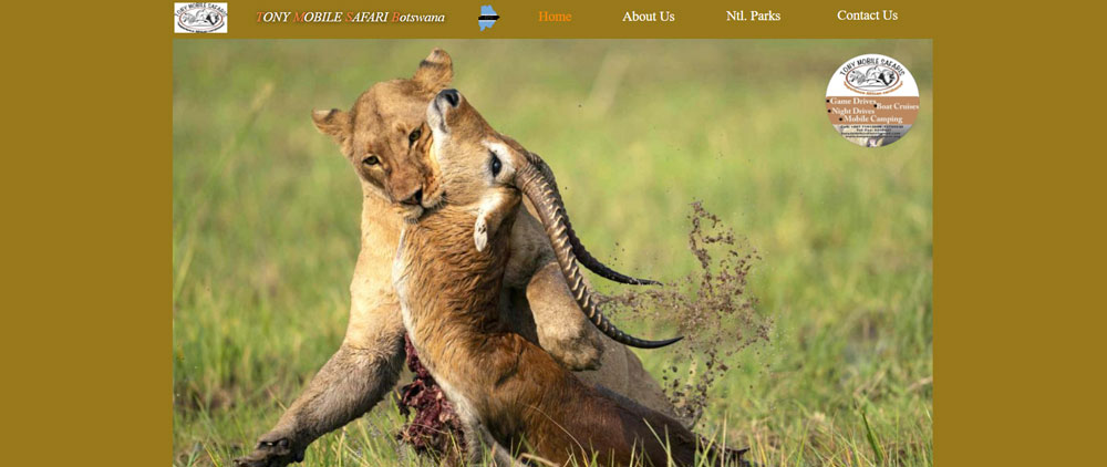 tours botswana with Tony Mobile Safaris