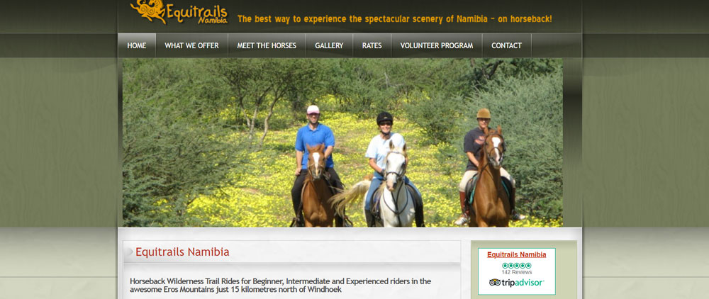Namibia Tours with Equitrails Namibia