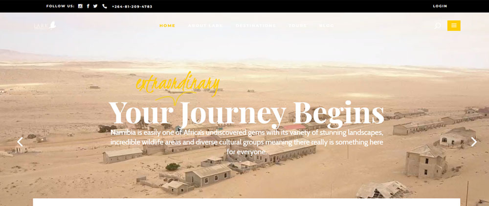Namibia safari tours Lark Journeys
