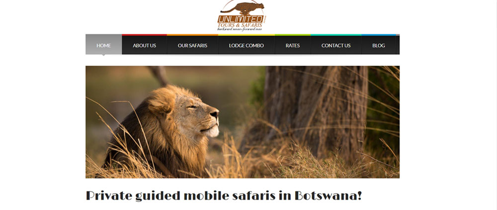 botswana tours with Unlimited Tours & Safaris