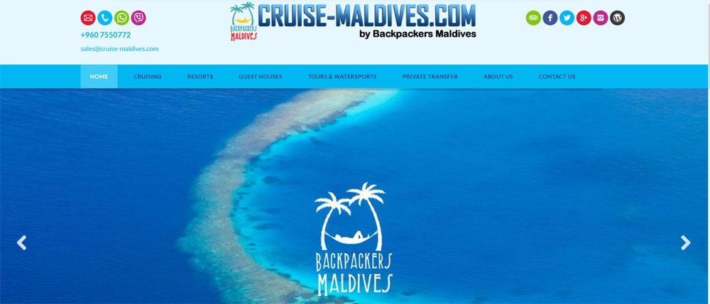 package tour maldives