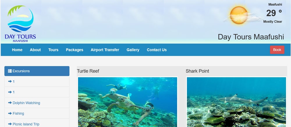maldives island tours