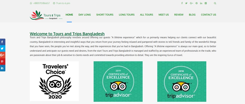 Tours and Trips Bangladesh