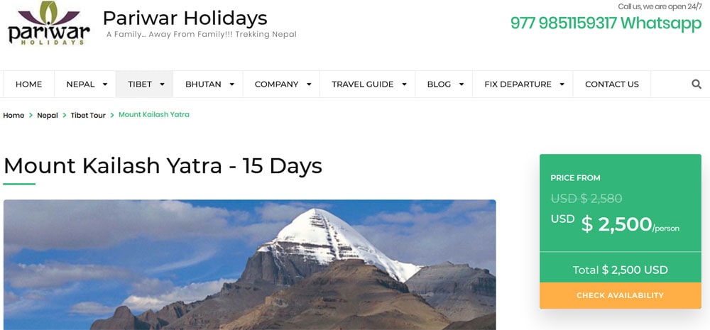 Pariwar Holidays