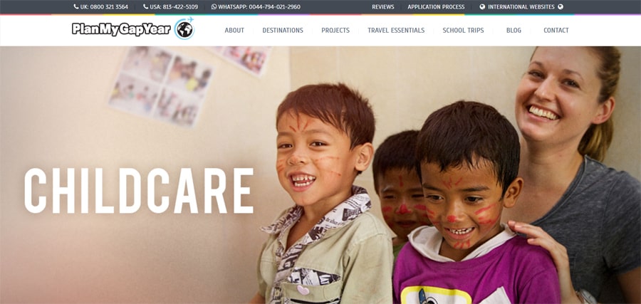 orphanage volunteer plan gap year