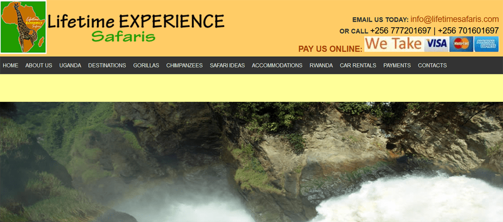 Experience uganda Safaris