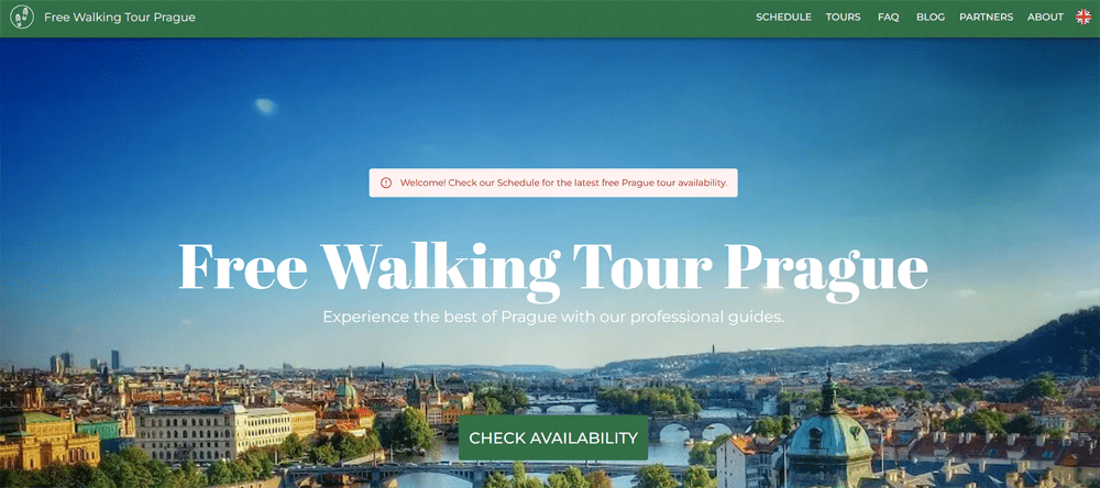 Free Walking Tour Prague