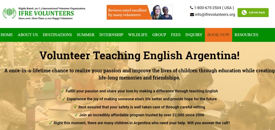 IFRE Volunteer