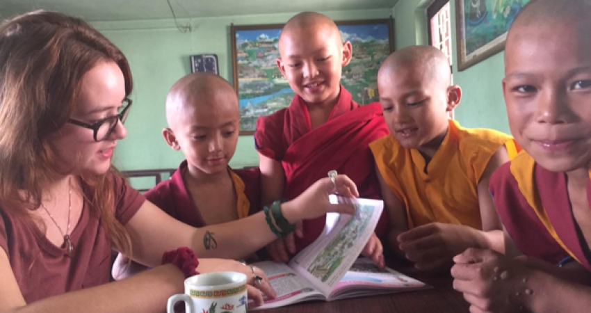 Volunteer as an English Teacher in Nepal Monastery-Over 22000 Happy Volunteers Since 2006