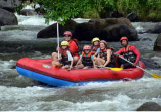Ayung White Water Rafting with Lunch and Ubud Monkey Forest