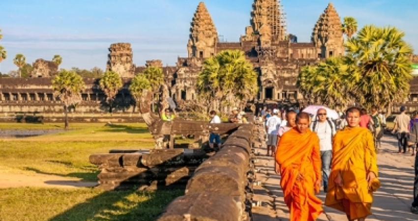 The exploring of the best temples in Angkor