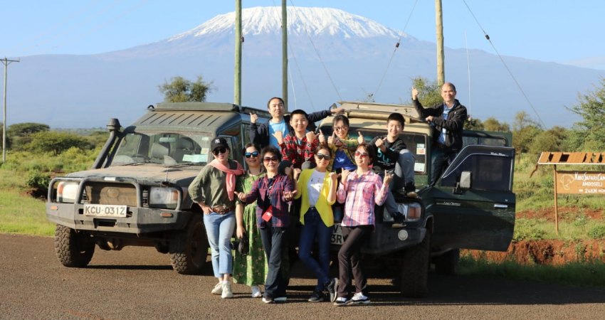 Amboseli national park trip