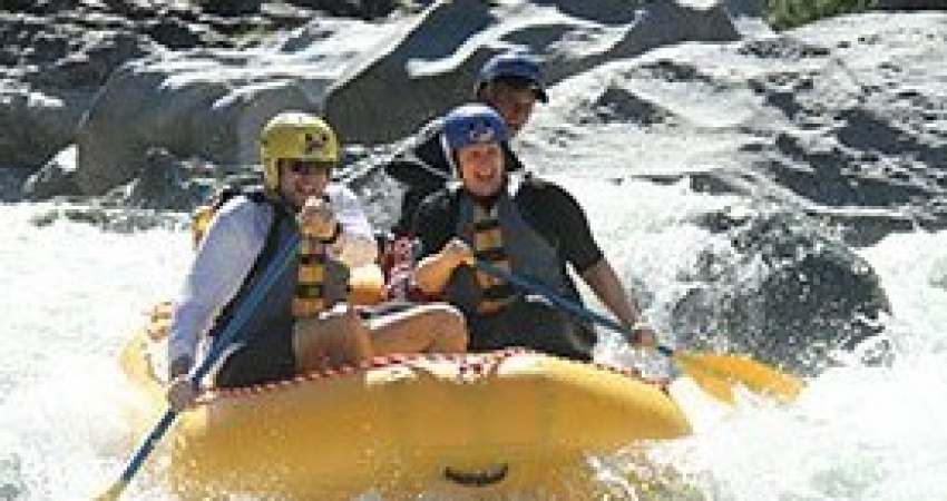 Tropical Adventure Class III-IV rapids (half day)