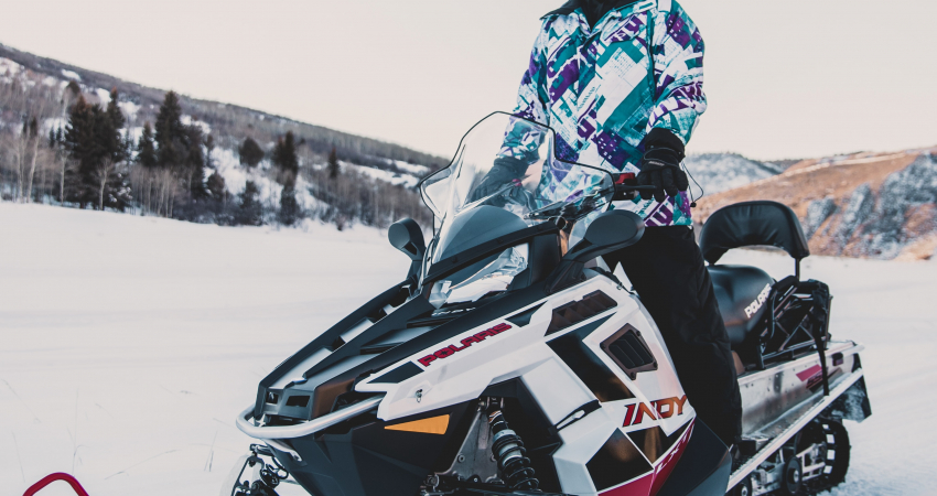Snowmobile, Ice Domes Guided Tour & Reindeer Visit combination