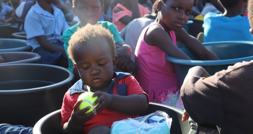 Care points for vulnerable children in Eswatini