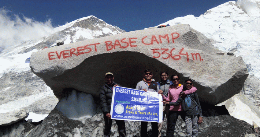 Hiking to Everest Base Camp