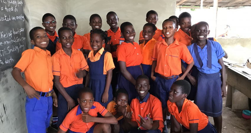Teach in primary schools in Ghana
