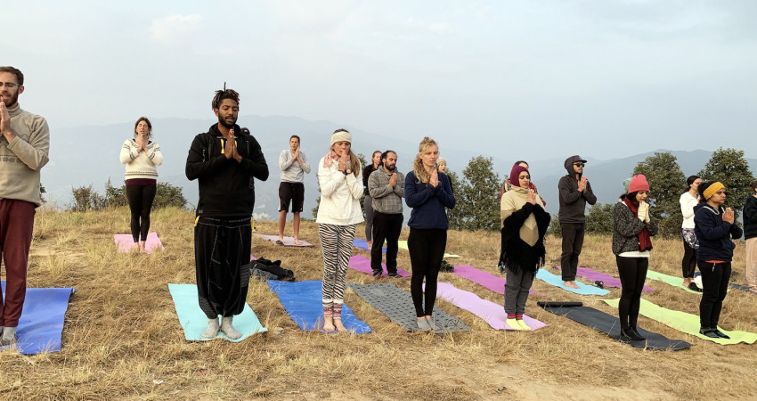 YOGA IN THE HIMALAYAS