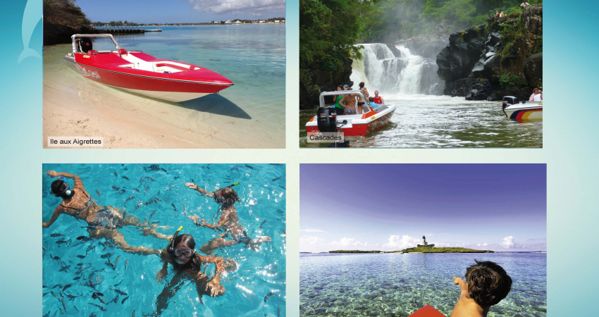 Ile aux Cerfs & Marine park of Blue Bay