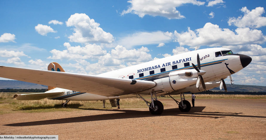 3 DAYS MAASAI MARA AIR  LUXURY  SAFARI   FROM  MOMBASA