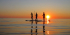 Surfing under Midnight Sun (SUP)