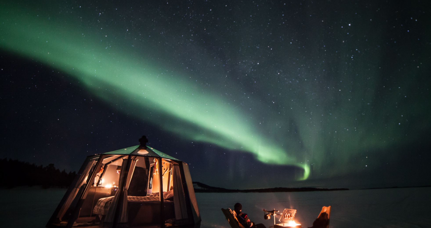 Best of Arctic with Glass Igloo