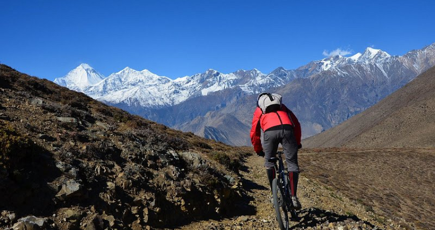 Lower Mustang Mountain Biking tours in Nepal