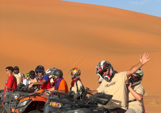 Erg Chebbi:Merzouga Desert Quad bike