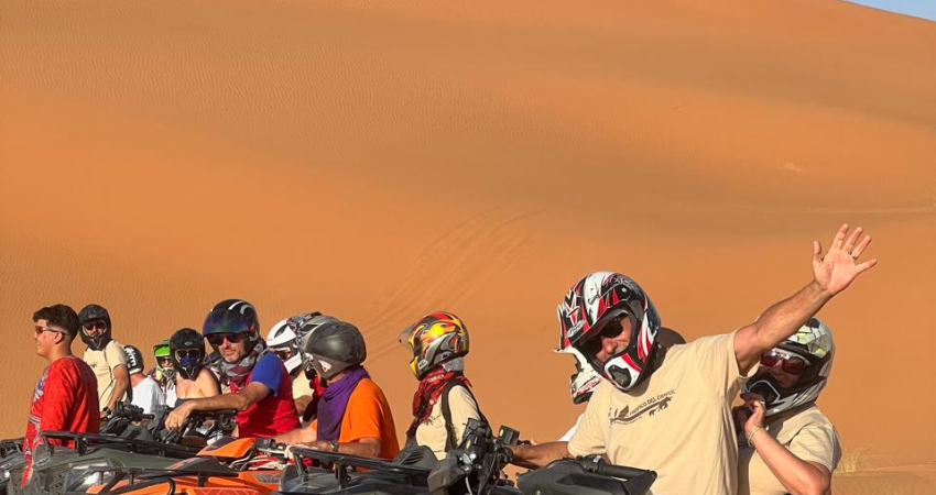 Erg Chebbi:Merzouga Desert Quad bike